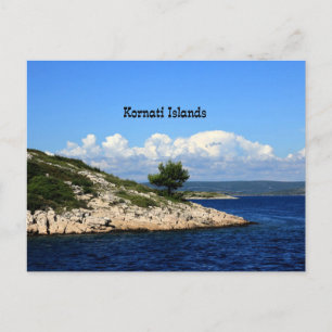 Kornati Islands, Croatia Postcard