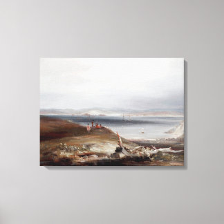 Kororareka in the Bay of Islands , Famous Painting Canvas Print