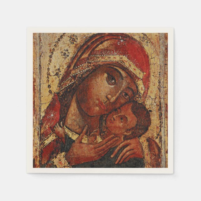 Korsunskaja: icon of the Mother of God of Cherson Napkin (Front)
