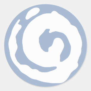 Koru Classic Round Sticker