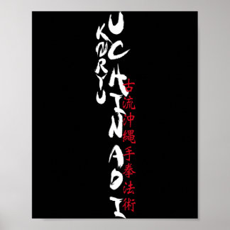 Koryu Uchinadi T Shirt  Poster