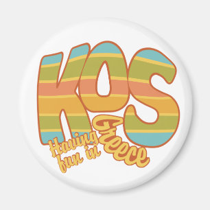 KOS Greece custom magnet