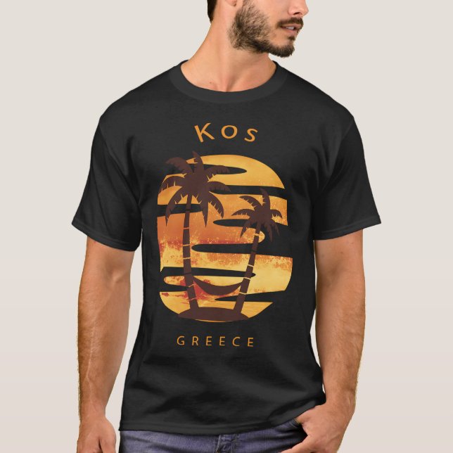 Kos Greece South Aegean Mediterranean Isle Island  T-Shirt (Front)