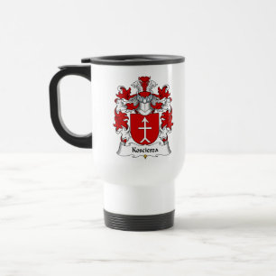 Kosciesza Family Crest Travel Mug