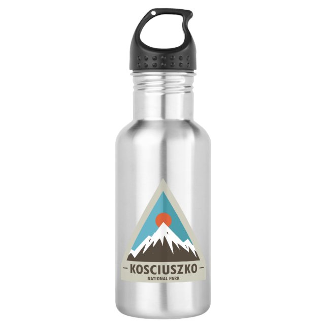 Kosciuszko National Park 532 Ml Water Bottle (Front)