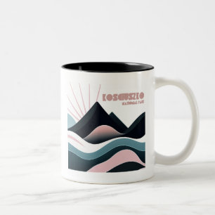 Kosciuszko National Park Coloured Hills Two-Tone Coffee Mug