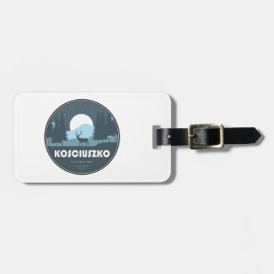 Kosciuszko National Park Deer Luggage Tag