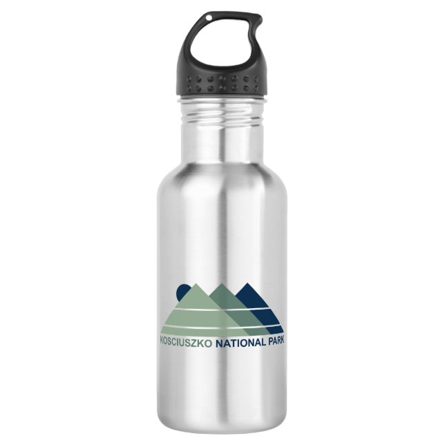 Kosciuszko National Park Mountain Sun 532 Ml Water Bottle (Front)