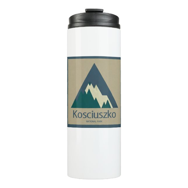Kosciuszko National Park Rustic Thermal Tumbler (Front)