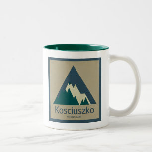 Kosciuszko National Park Rustic Two-Tone Coffee Mug