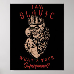 Koshchei Deathless Ancestry Paganism Ukraine Mytho Poster