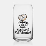 Kosher and Caffeinated Jewish Coffee Hanukkah   Can Glass<br><div class="desc">Kosher Caffeinated,  Jewish Coffee Lover,  Hanukkah Caffeine,  Hebrew Culture Humour,  Kosher Coffee Meme,  Festive Jewish Drink,  Hanukkah 2025,  Coffee Obsession,  Jewish Holiday Energy,  Caffeinated Tradition</div>