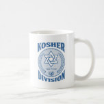 Kosher Division Coffee Mug<br><div class="desc">Jewish Kosher Division
Star of David</div>
