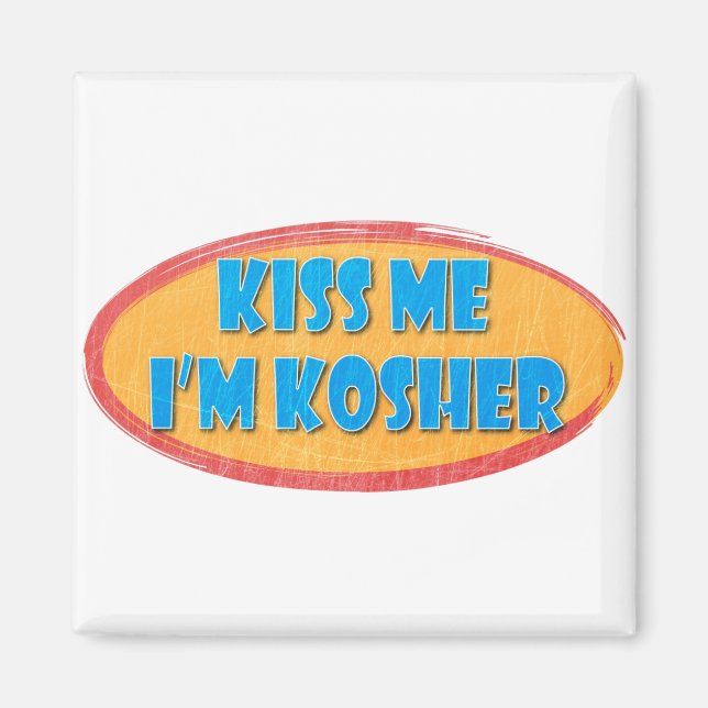 Kosher Humour Magnet (Front)