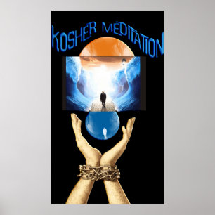 kosher Meditation Poster