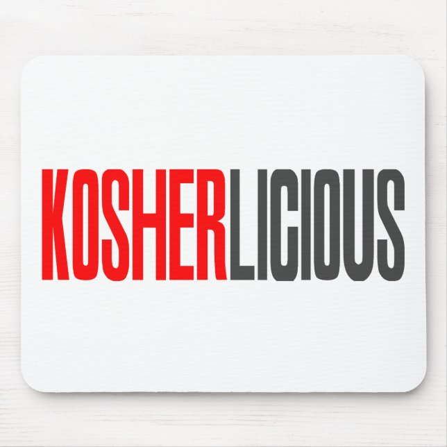 KosherLicious Mouse Mat (Front)