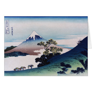 Koshu inume-toge, Hokusai