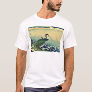 Koshu kajikazawa by Katsushika, Hokusai Ukiyoe T-Shirt