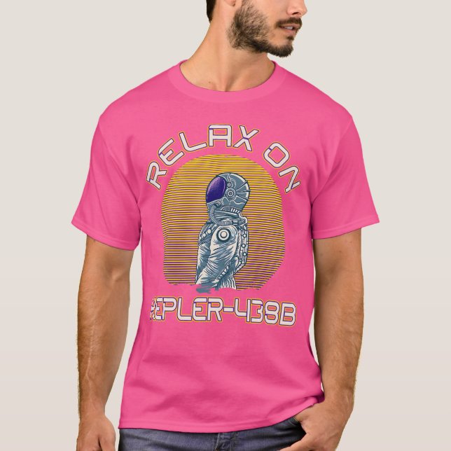 Kosmos Science Universe Space Astronomy Astronaut T-Shirt (Front)