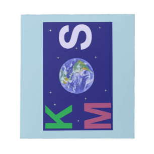 Kosmos stars notepad