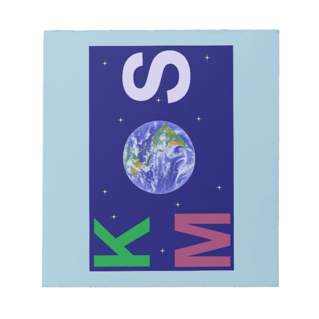 Kosmos stars notepad (Front)