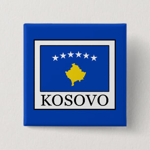 Kosovo 15 Cm Square Badge