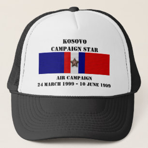 KOSOVO AIR CAMPAIGN TRUCKER HAT