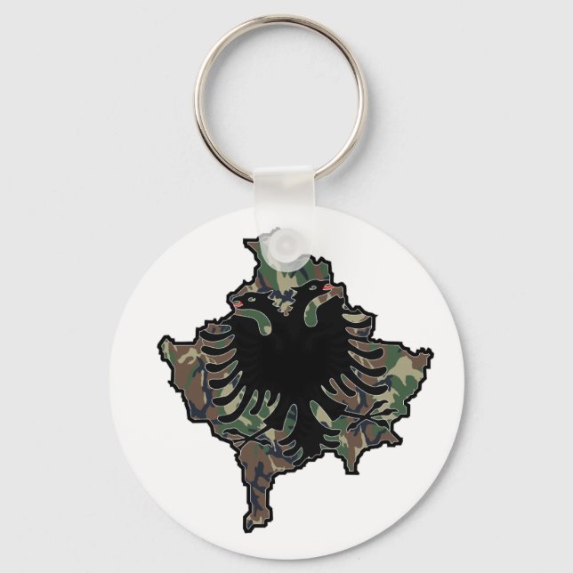 Kosovo Army Key Key Ring (Front)