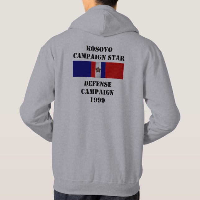 KOSOVO DEFENSE CAMPAIGN HOODIE (Back)