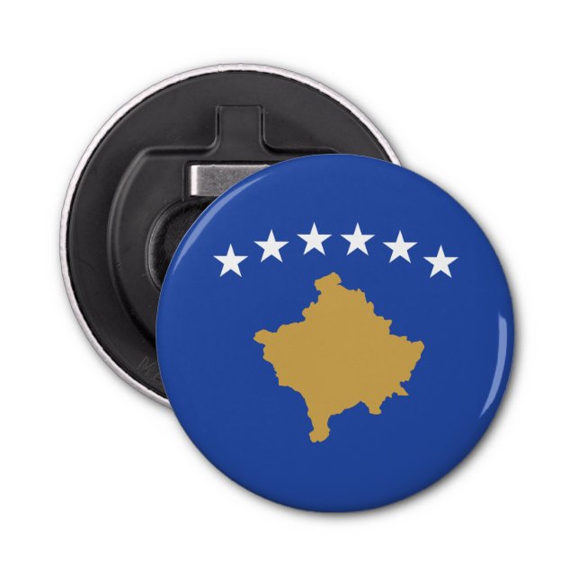 Kosovo Flag Bottle Opener (Front)