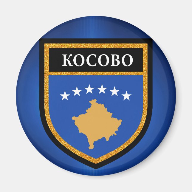 Kosovo Flag Magnet (Front)