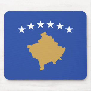 Kosovo Flag Mouse Mat