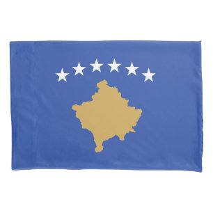 Kosovo Flag Pillowcase