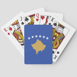 Kosovo Flag Playing Cards
