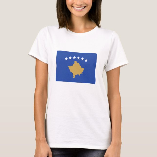 Kosovo Flag T-Shirt (Front)