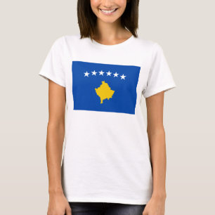Kosovo Flag x Map T-Shirt