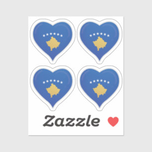 Kosovo love flag pride