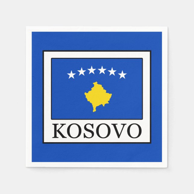 Kosovo Napkin (Front)
