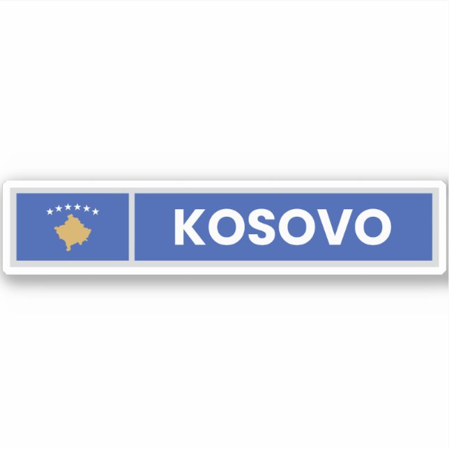 Kosovo National Flag (Front)