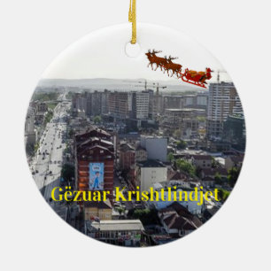 Kosovo Photo Christmas Ornament