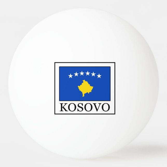 Kosovo Ping Pong Ball (Front)