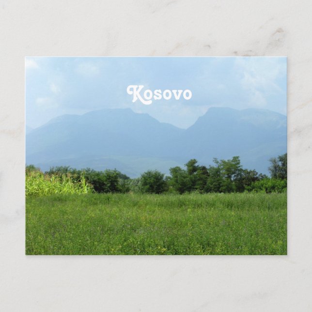 Kosovo Postcard (Front)