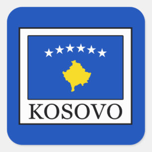 Kosovo Square Sticker