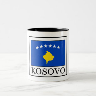 Kosovo Two-Tone Coffee Mug