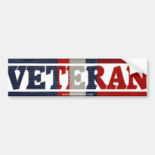 Kosovo Veteran  Campaign Ribbon Sticker