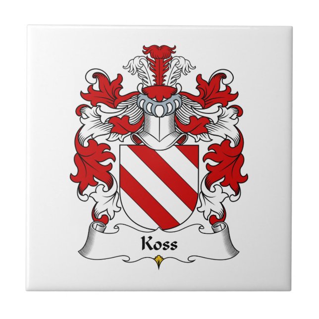 Koss Family Crest Tile (Front)