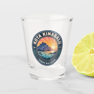 Kota Kinabalu Malaysia Shot Glass