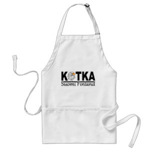 Kotka Finland apron - choose style & colour