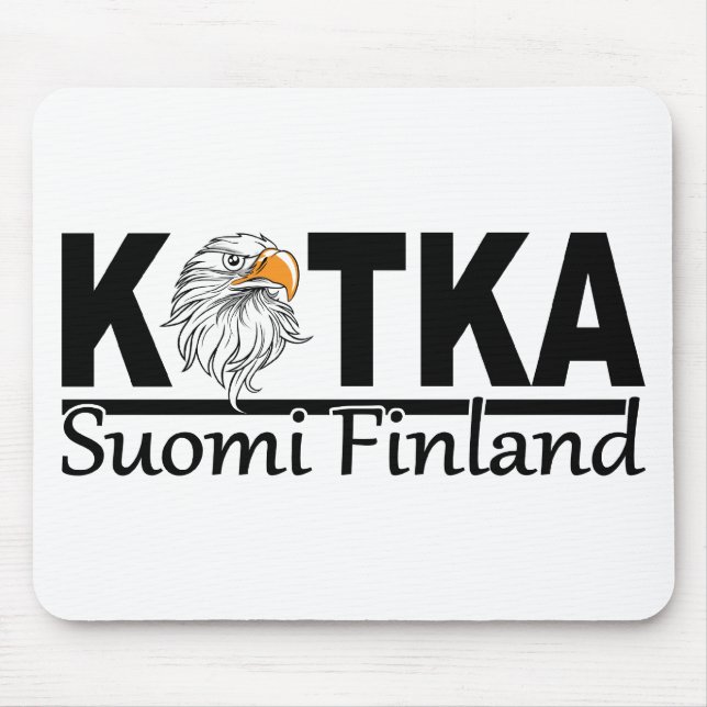 Kotka Finland mousepad - customise (Front)