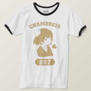 Kotoko college design ringer T-Shirt